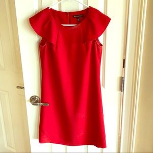 Banana Republic Sheath Dress with Ruffle collar